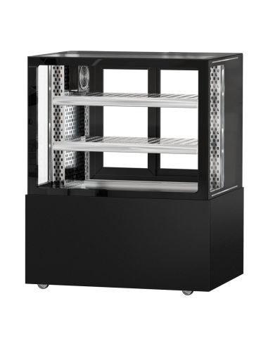 Vitrine réfrigérée pour boucherie MADRID - 1000 mm - 2 étagères | GGM
