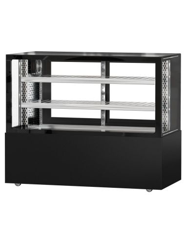 Vitrine réfrigérée pour boucherie MADRID - 1500 mm - 2 étagères | GGM