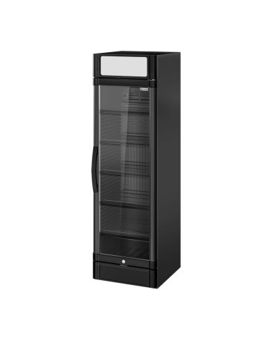 Armoire à boissons noire porte battante avec canopy - 347L