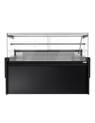 Vitrine comptoir réfrigérée droite EVERT 1880 mm - 1 étagère