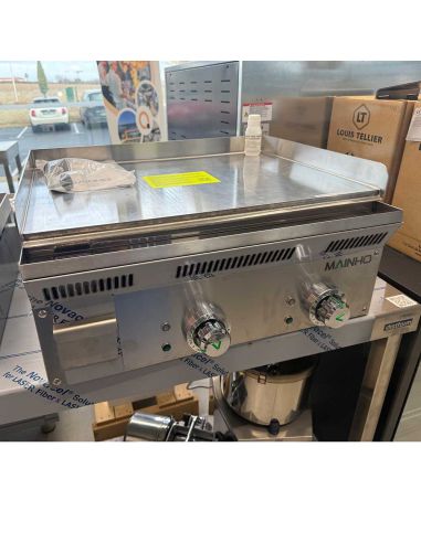 Plancha électrique ECO-LINE en CHROME - L600 | Destockage Mainho - ELP62EMC_DE