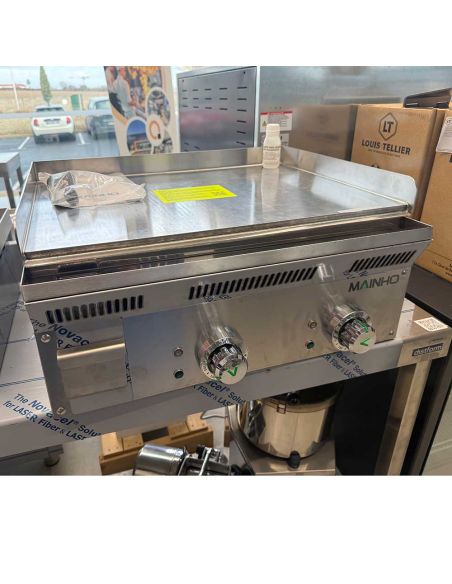 Plancha électrique ECO-LINE en CHROME - L600 | Destockage Mainho - ELP62EMC_DE