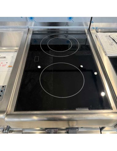 Rechaud professionnel vitrocéramique à poser 2 zones de cuisson Série 650 | Destockage Technitalia - Y6540PVE