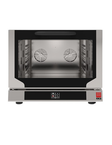 Four mixte électrique EVOLUTION - 4 GN 1/1 & EN 60x40 - Commandes digitales et vapeur directe | Eka|EKF416NTALUD