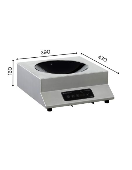 Wok Induction GLW 3500W | Adventys