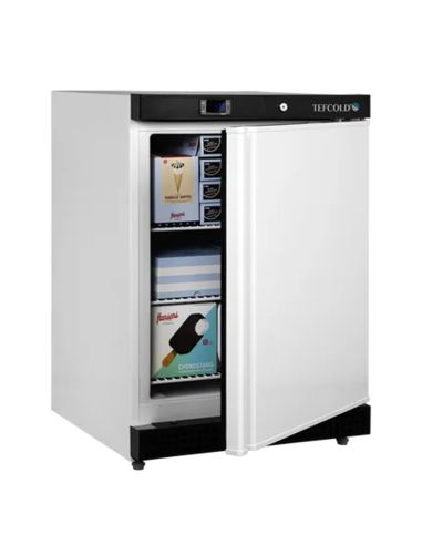 Congélateur de stockage compact Blanc / -24 à -10 °C - 120 L | Tefcold - UF200V
