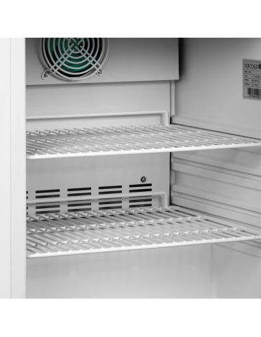 Congélateur de stockage compact Blanc / -24 à -10 °C - 120 L | Tefcold - UF200V