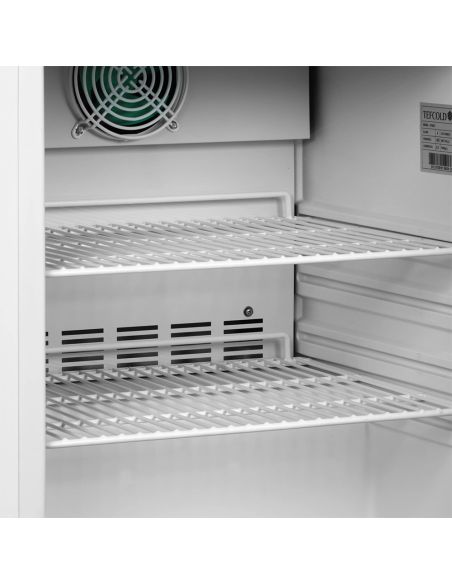 Congélateur de stockage compact Blanc / -24 à -10 °C - 120 L | Tefcold - UF200V