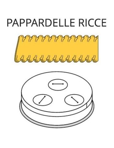 Matrice pour machine à pâtes - PAPPARDELLE RICCE | Fimar 