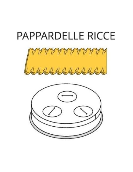 Matrice pour machine à pâtes - PAPPARDELLE RICCE | Fimar 