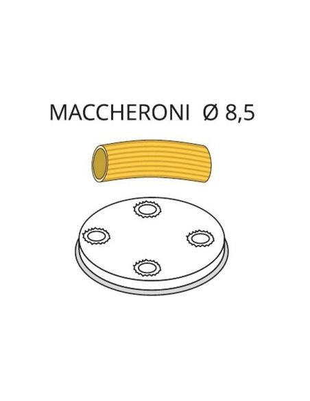 Matrice pour machine à pâtes - MACCHERONI - Ø8,5 mm | Fimar