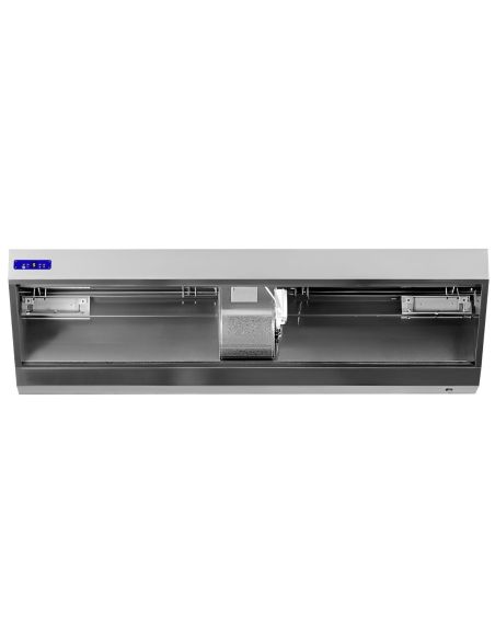Hotte murale 3m – avec moteur, régulateur, filtre et lampe - Prof. 700 mm - 5