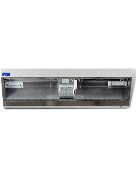 Hottes murales inox dynamiques avec moteur et régulateur - Profondeur 900 mm