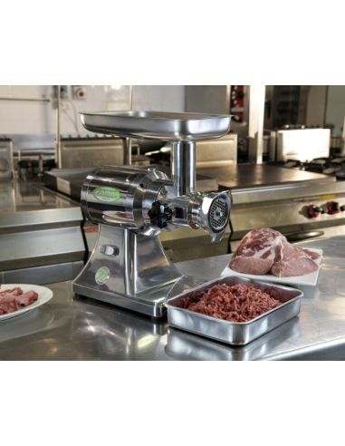 Hachoir à viande électrique professionnel INOX- TS12 - 200 kg/h | Fama Industrie