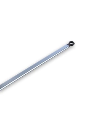 Pelle à pizza ronde perforée aluminium anodisé SHA 33x33 - Manche 150 cm - Gamme Evoluzione | GI.METAL