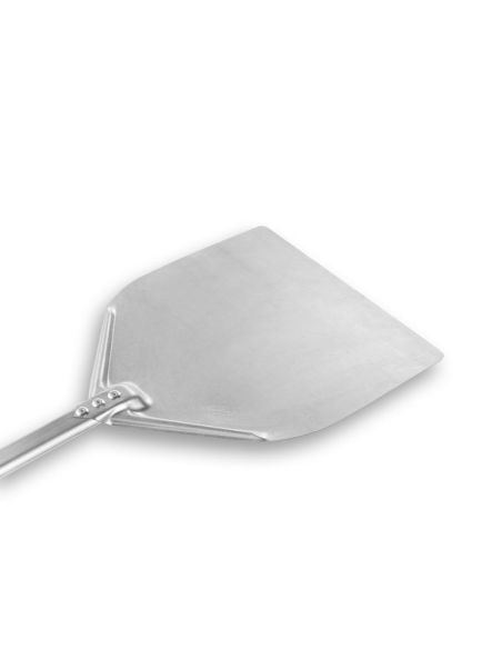 Pelle à pizza pleine rectangulaire aluminium 32x30 - Manche 60 cm - Gamme Amica | GI.METAL