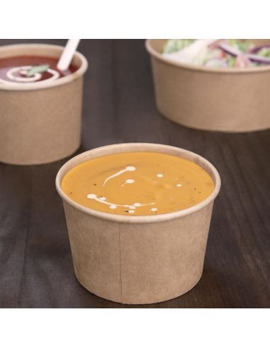 Bols à soupe compostables 101x98 - Lot de 500 | Fiesta