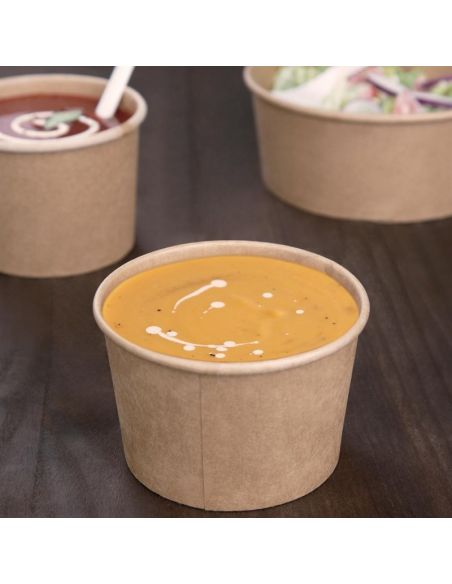 Bols à soupe compostables 101x98 - Lot de 500 | Fiesta