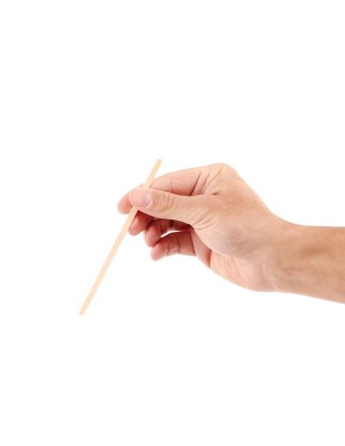 Touillettes à café en bois biodégradable - 140mm - Lot de 1000 | Fiesta