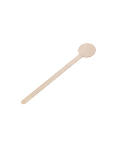 Agitateurs à cocktail biodégradables en bois - 150mm - Lot de 100 | Fiesta