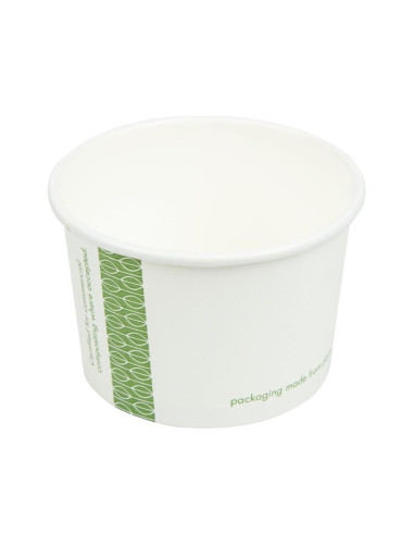 Pots pour aliments chauds compostables - 340ml - Lot de 500 | Vegware - 3