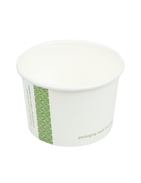 Pots pour aliments chauds compostables - 340ml - Lot de 500 | Vegware - 3