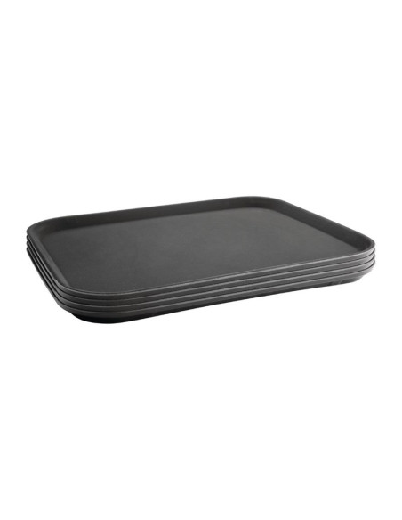 Plateau antidérapant en plastique Kristallon rectangulaire 356 x 457mm | Olympia - C559-2