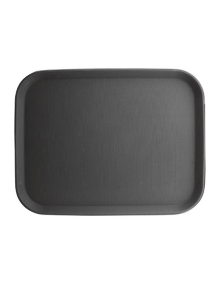Plateau antidérapant en plastique Kristallon rectangulaire 356 x 457mm | Olympia - C559