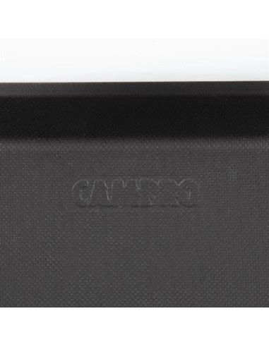 Plateau rond fibre de verre antidérapant Treadlite noir 45,7 cm | Cambro - DB005-2
