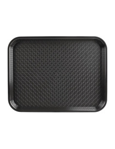 Plateau self-service Kristallon noir 450 x 350mm | Olympia - P507