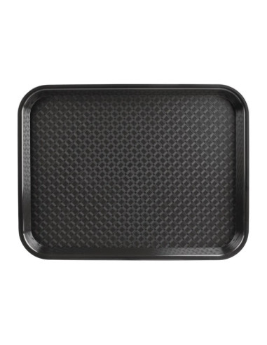 Plateau self-service Kristallon noir 450 x 350mm | Olympia - P507