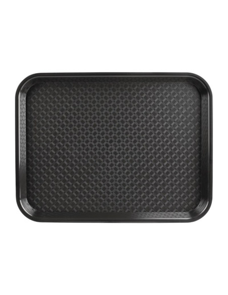 Plateau self-service Kristallon noir 450 x 350mm | Olympia - P507