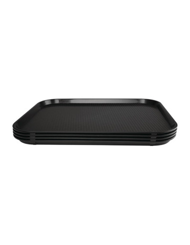 Plateau self-service Kristallon noir 450 x 350mm | Olympia - P507-3