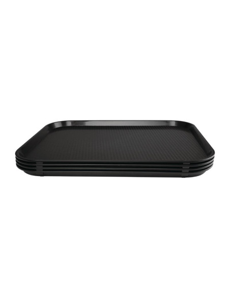Plateau self-service Kristallon noir 450 x 350mm | Olympia - P507-3