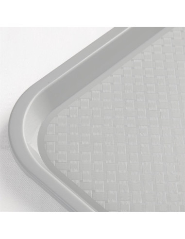 Plateau self-service Kristallon gris 350 x 450mm | Olympia - P508-3