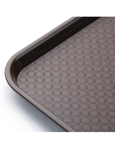 Plateau self-service Kristallon marron 450 x 350mm | Olympia - P509-3