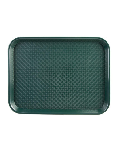Plateau self-service Kristallon vert 450 x 350mm | Olympia - P511