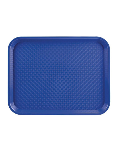Plateau self-service Kristallon bleu 450 x 350mm | Olympia - P512