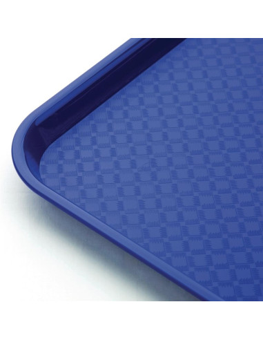 Plateau self-service Kristallon bleu 450 x 350mm | Olympia - P512-2