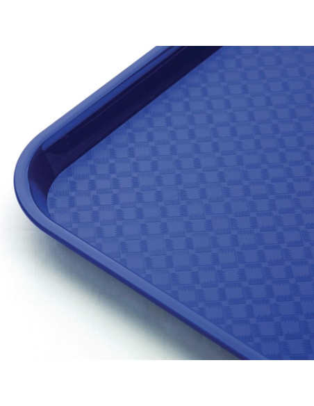 Plateau self-service Kristallon bleu 450 x 350mm | Olympia - P512-2