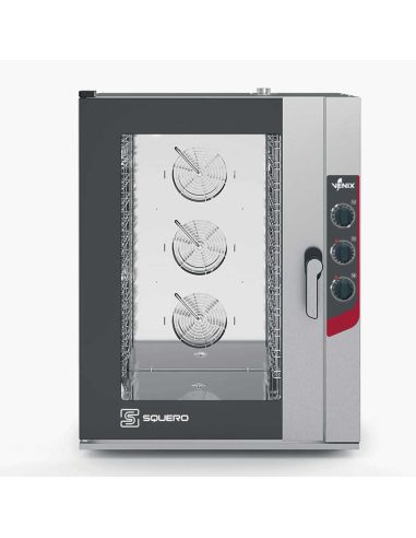 Four Mixte électrique Venix Squero Gastro 12 x GN 1/1 | Commandes Manuelles