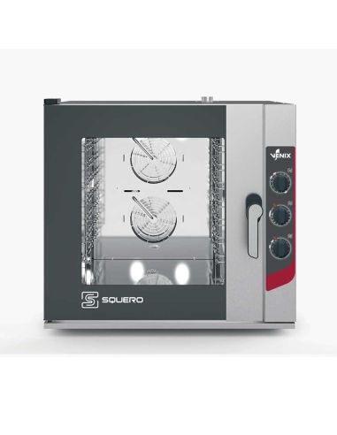 Four Mixte électrique Venix Squero Gastro 7 x GN 1/1 | Commandes Manuelles