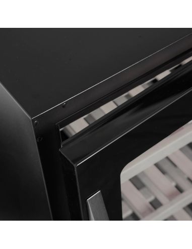 Cave à vin noire 1 zone - 45 bouteilles | Tefcold - TFW160F