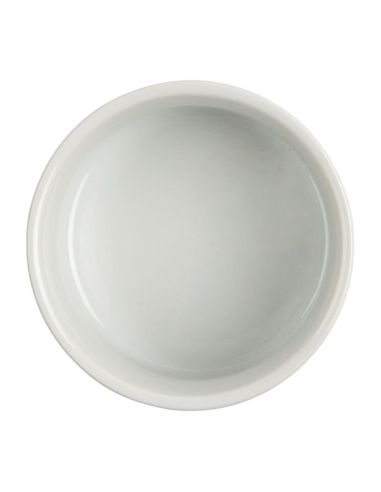 Ramequins contemporains blancs 90mm | Olympia - U176