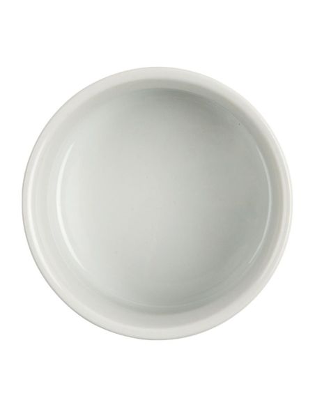 Ramequins contemporains blancs 90mm | Olympia - U176