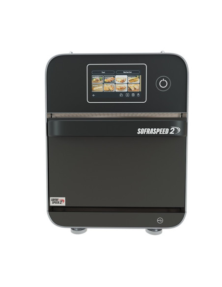 Four à cuisson ultra-rapide nouvelle génération - Noir SOFRASPEED 2 - Sofraca