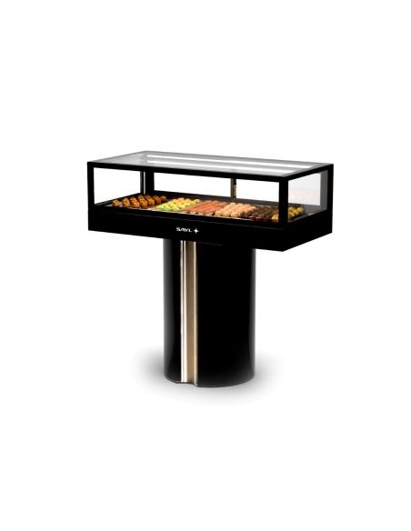 Vitrine froide INTEGRA T 1200mm - Noire | Sayl