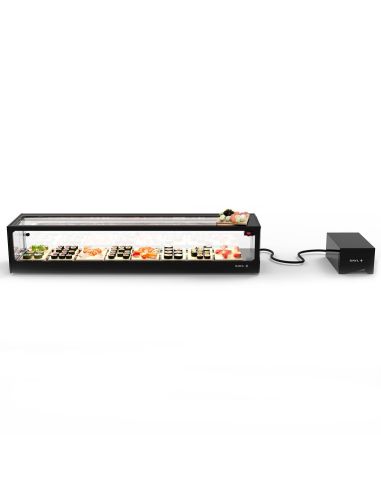 Vitrine réfrigérée Sushi LOGIC avec groupe déporté - VTLG6SGR | Sayl Barcelona