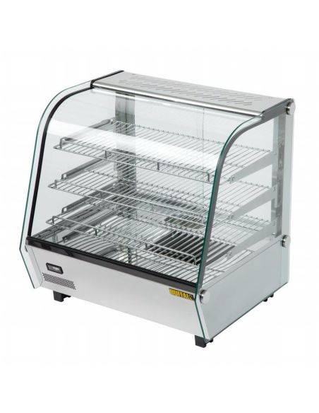 Vitrine chauffante - 3 niveaux - 120L | Buffalo - CD231