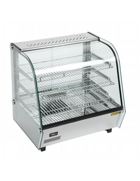 Vitrine chauffante - 3 niveaux - 120L | Buffalo - CD231